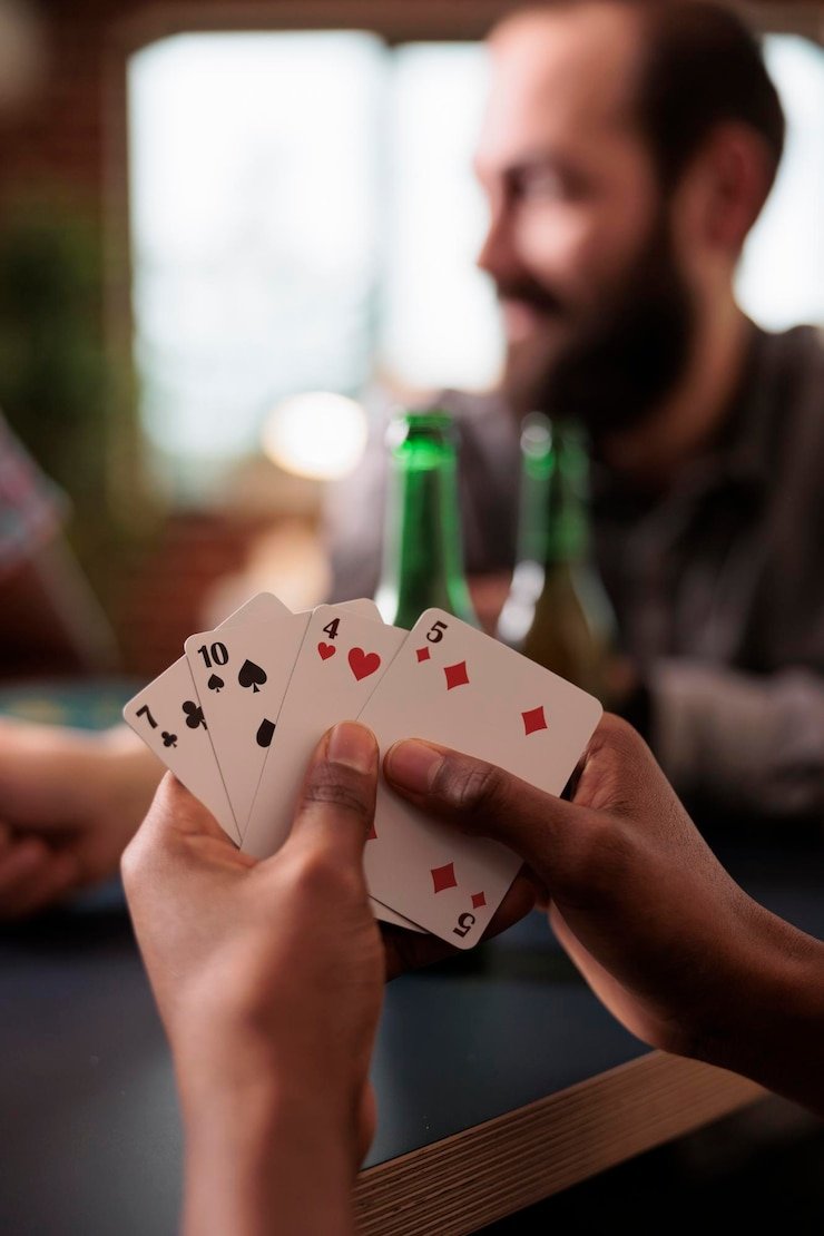 Live casino dealer table setup with multiple camera angles